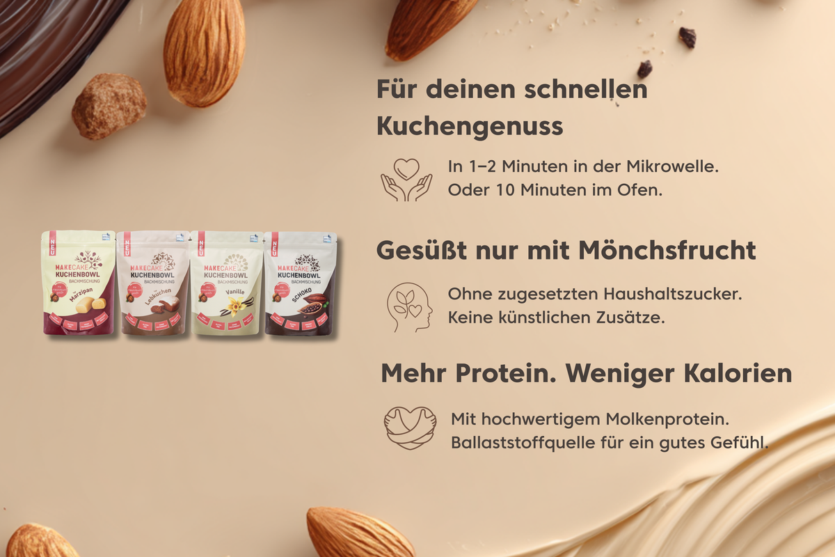 künstliches marzipan Kuchenbowl-Backmischung Marzipan Probe – Joana von MAKECAKE