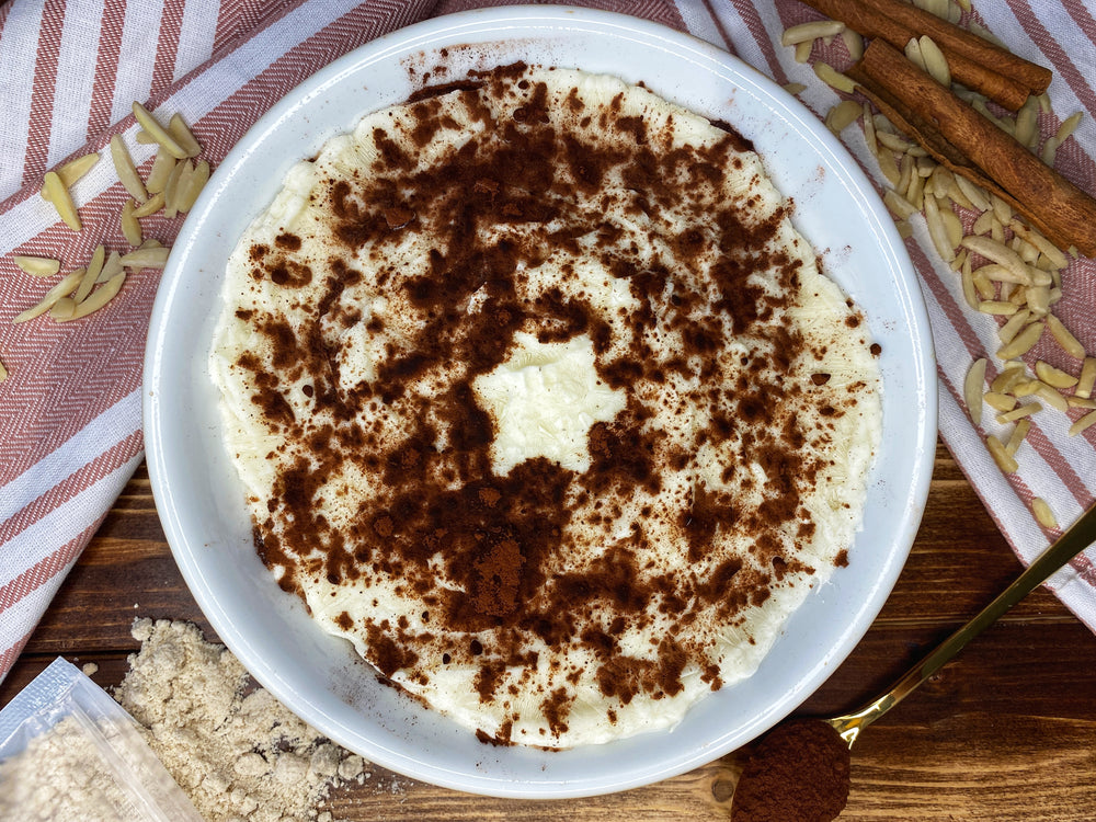 ZIMTSTERN-EIS-KUCHENBOWL