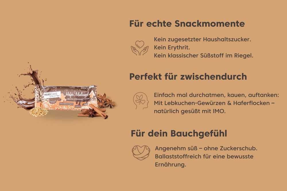 
                  
                    Lade das Bild in den Galerie-Viewer, Low Sugar Riegel Lebkuchen Zartbitter
                  
                