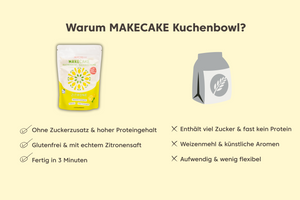 
                  
                    Lade das Bild in den Galerie-Viewer, Kuchenbowl-Backmischung Zitrone Probe
                  
                