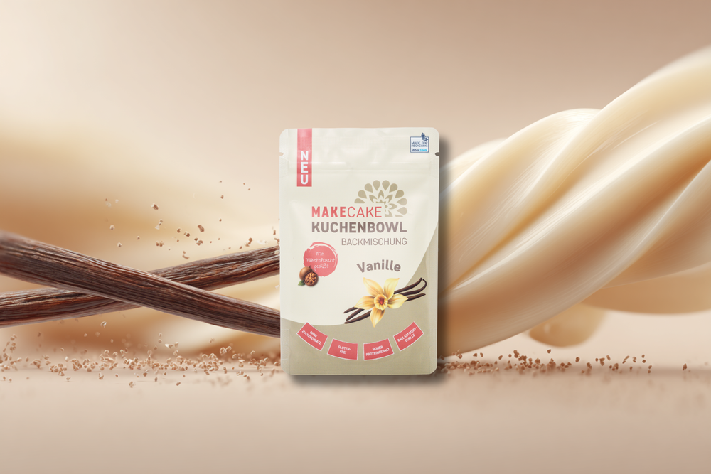 Kuchenbowl-Backmischung Vanille Probe