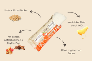 
                  
                    Lade das Bild in den Galerie-Viewer, Sparpaket Low Sugar Riegel Apfel-Zimt weiße Schokolade
                  
                