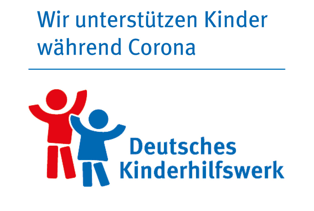 Wir spenden 1€ pro verkauften Beutel an das "Deutsche Kinderhilfswerk"