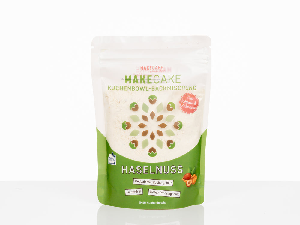 Kuchenbowl-Backmischung Haselnuss zuckerreduziert
