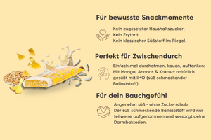 
                  
                    Lade das Bild in den Galerie-Viewer, Sparpaket Low Sugar Riegel Tropic Weiße Schokolade
                  
                