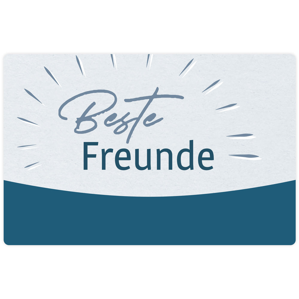 Geschenkgutschein Beste Freunde